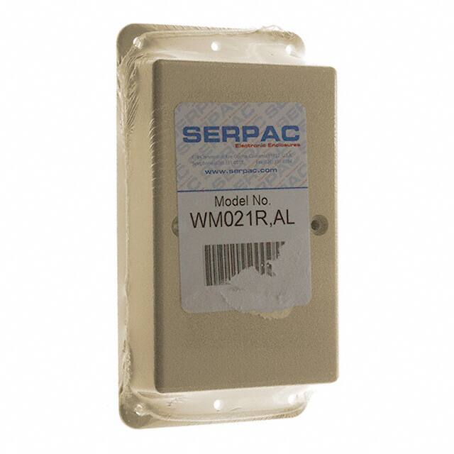 WM021R,AL BOX ABS ALMOND 4.100"L X 2.600"W