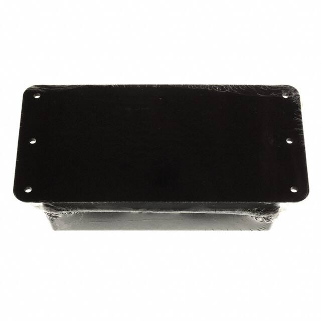 WM021R,BK BOX ABS BLACK 4.100"L X 2.600"W