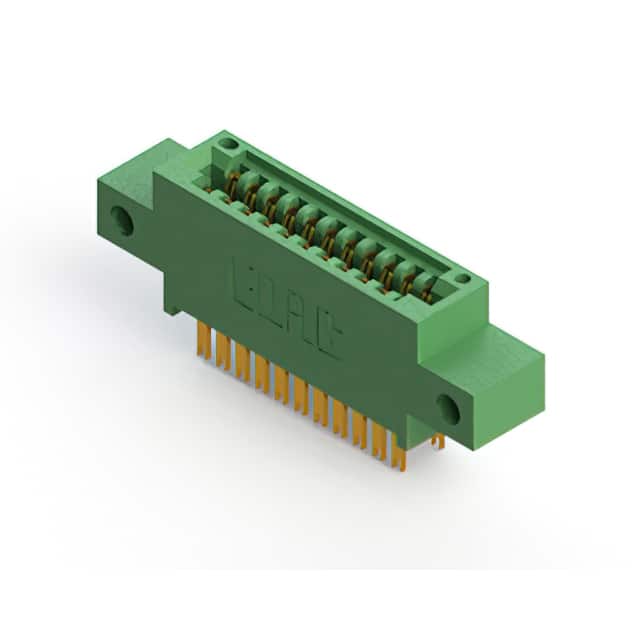 345-022-500-812 CONN EDGE DUAL FMALE 22POS 0.100