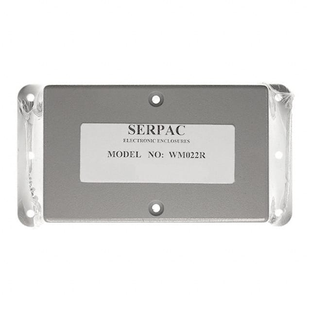WM022R,GY BOX ABS GRAY 4.100"L X 2.600"W