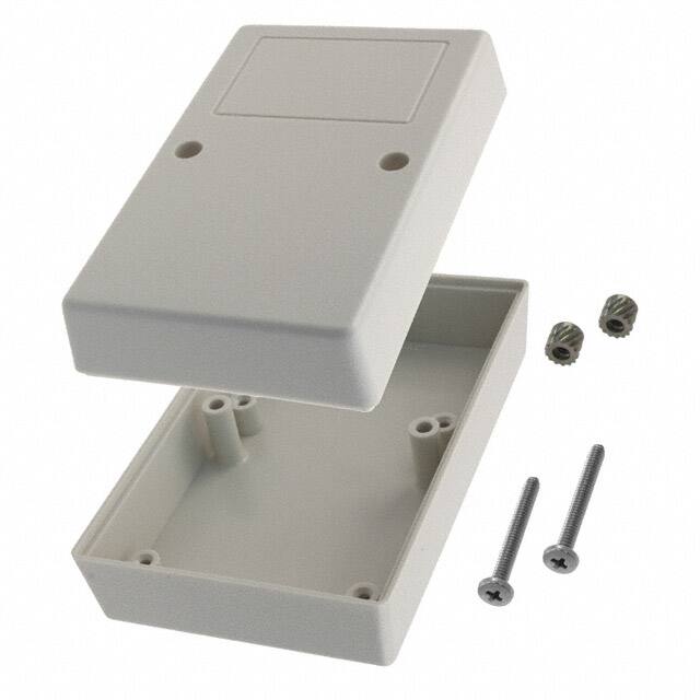 121RI,AL BOX ABS ALMOND 4.100"L X 2.600"W