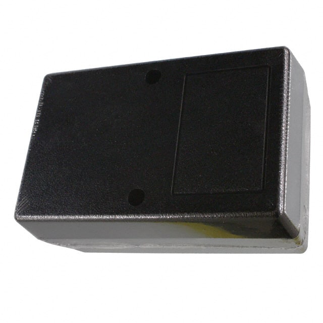 122R,BK BOX ABS BLACK 4.100"L X 2.600"W