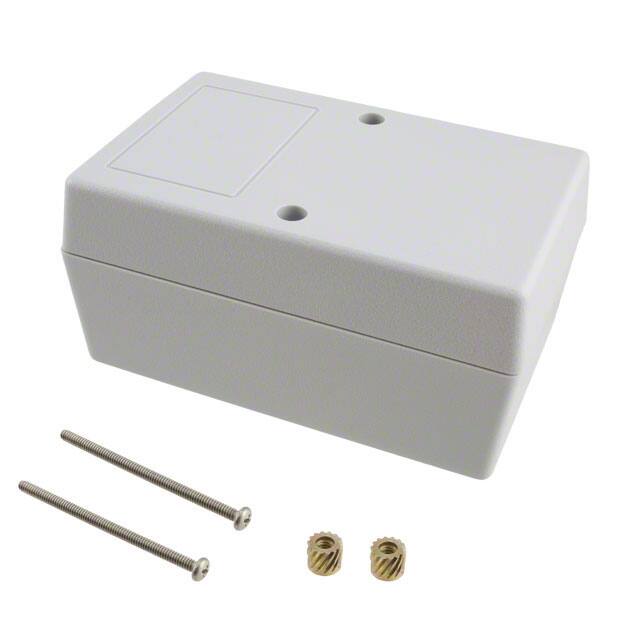 122R,GY BOX ABS GRAY 4.100"L X 2.600"W