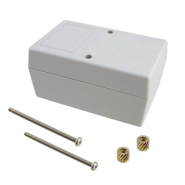 122RI,GY BOX ABS GRAY 4.100"L X 2.600"W