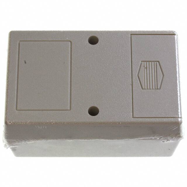 222RI,AL BOX ABS ALMOND 4.100"L X 2.600"W
