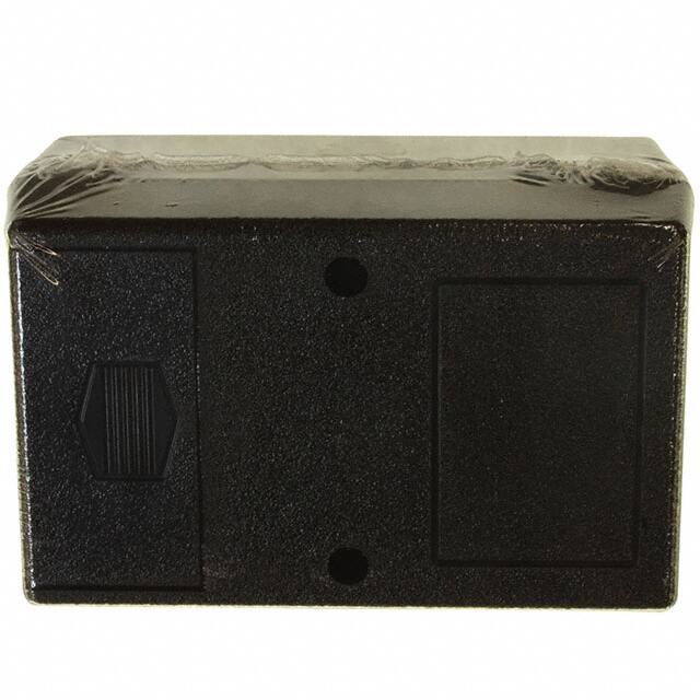222RI,BK BOX ABS BLACK 4.100"L X 2.600"W