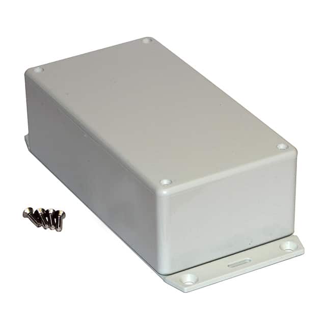 1591DF2GY BOX ABS GRAY 5.891"L X 3.150"W
