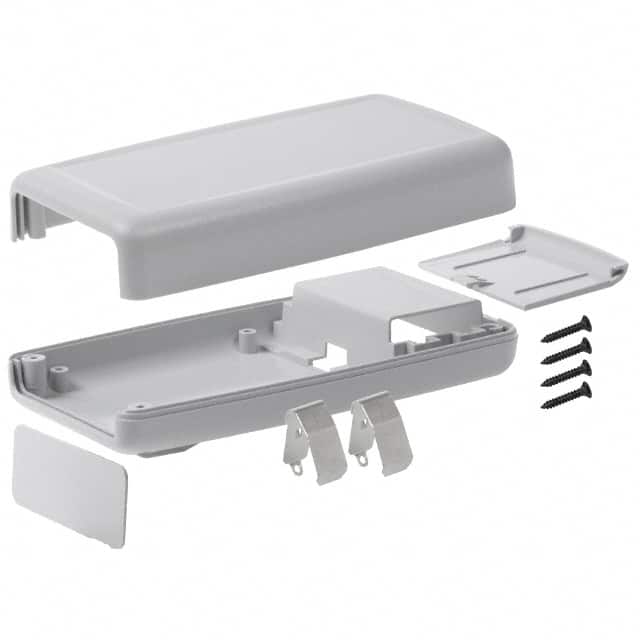 H679VPC,GY BOX ABS GRAY 4.940"L X 2.750"W