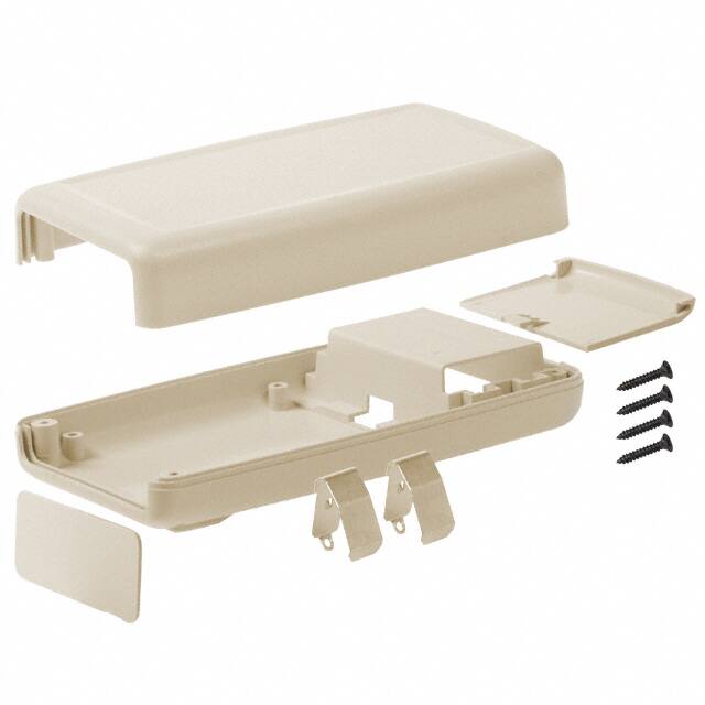 H679VPC,AL BOX ABS ALMOND 4.940"L X 2.750"W