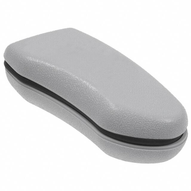 CA8B0,GY KEY FOB ABS GRY 3.320"L X 1.87"W