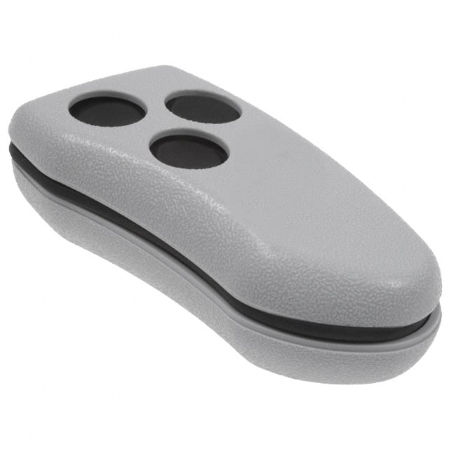 CA8B3,GY KEY FOB ABS GRY 3.320"L X 1.87"W