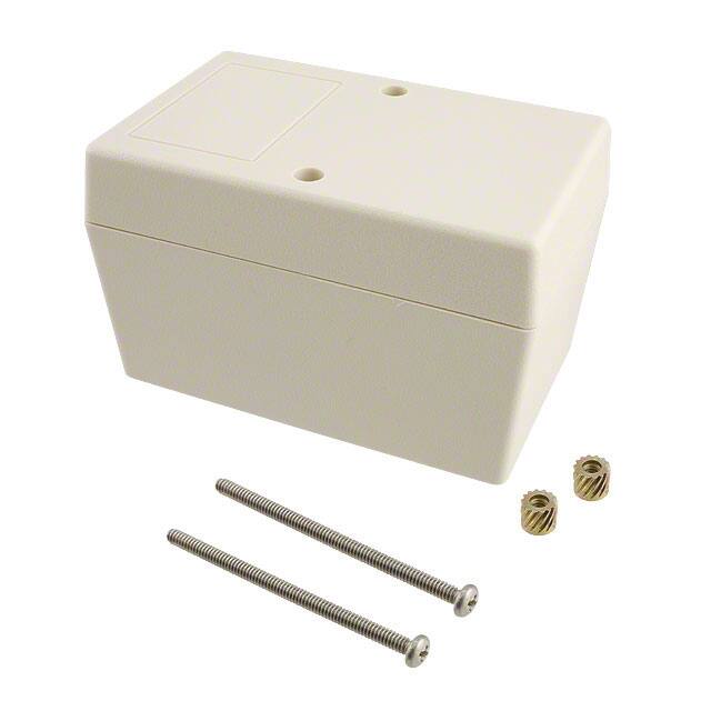 123R,AL BOX ABS ALMOND 4.100"L X 2.600"W