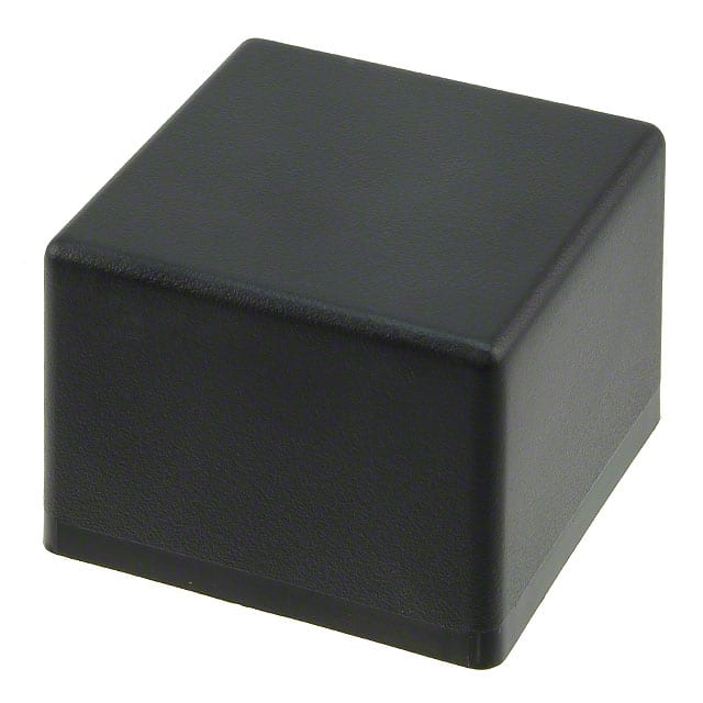 PB-1574 BOX ABS BLACK 2"L X 2"W 10PC