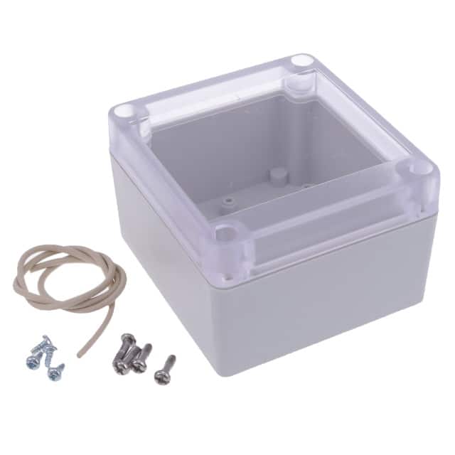 RP1060C BOX PLAS WHT 3.410"L X 3.210"W