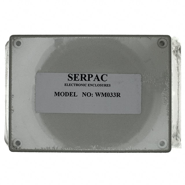 WM033R,AL BOX ABS ALMOND 4.380"L X 3.250"W