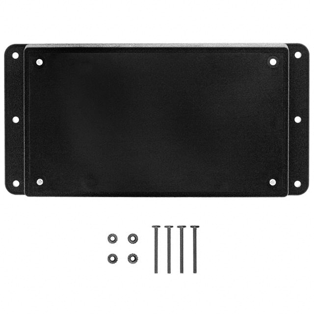 WM051RI,BK BOX ABS BLACK 5.620"L X 3.250"W
