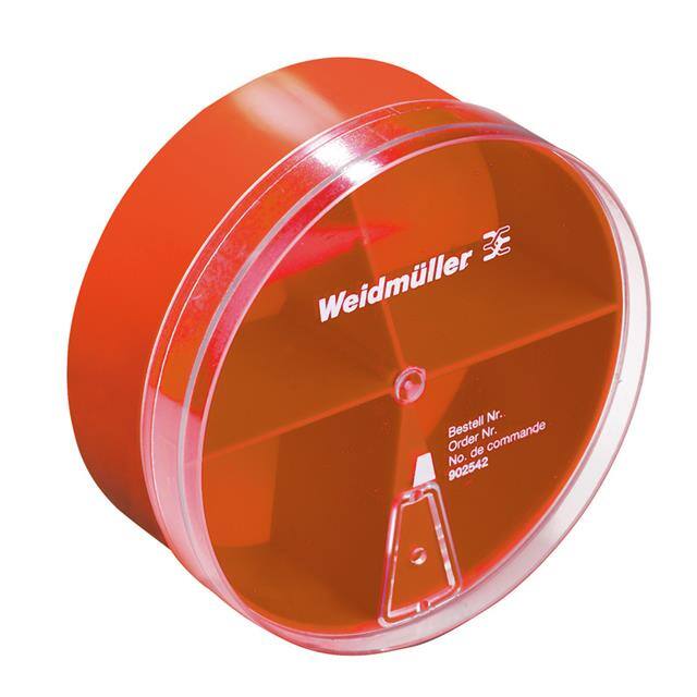 9025420000 COMP STORAGE PLSTC RED 3.62"DIA