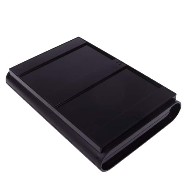 1597DBK BOX ABS BLACK 7.070"L X 4.920"W