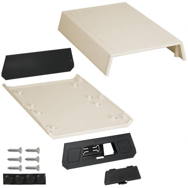 A429V,AL BOX ABS ALMOND 7.120"L X 5"W