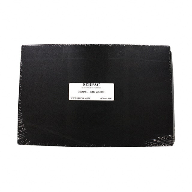 WM091,BK BOX ABS BLACK 9.500"L X 6.340"W