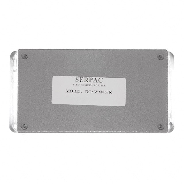 WM052R,GY BOX ABS GRAY 5.620"L X 3.250"W