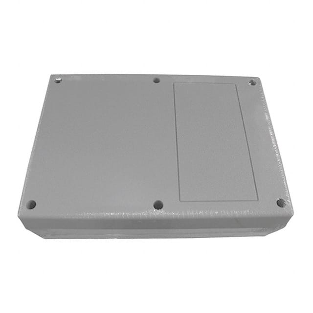 172R,GY BOX ABS GRAY 6.880"L X 4.880"W