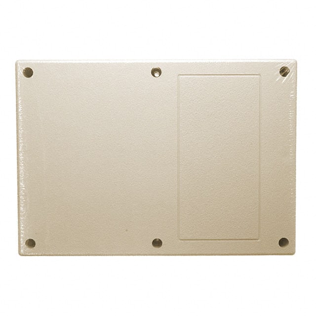 172RI,AL BOX ABS ALMOND 6.880"L X 4.880"W