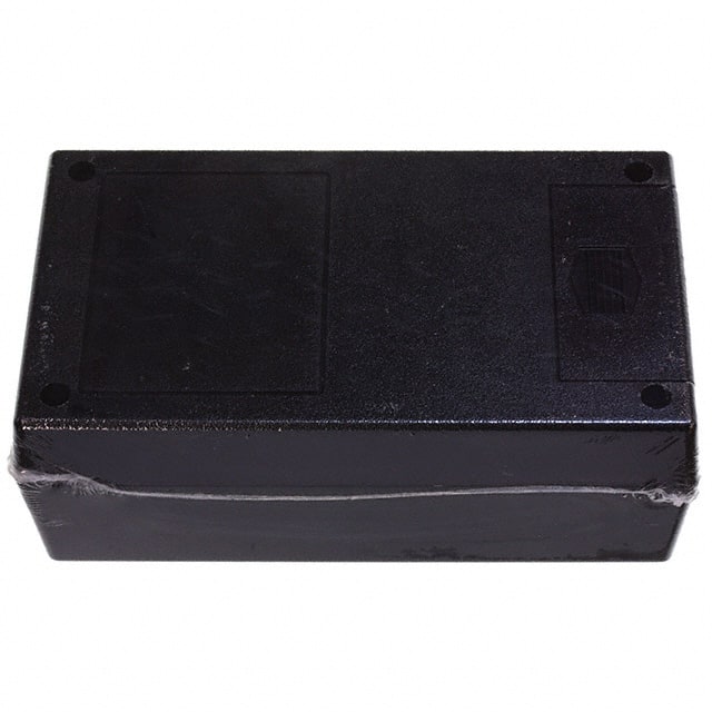 252I,BK BOX ABS BLACK 5.620"L X 3.250"W