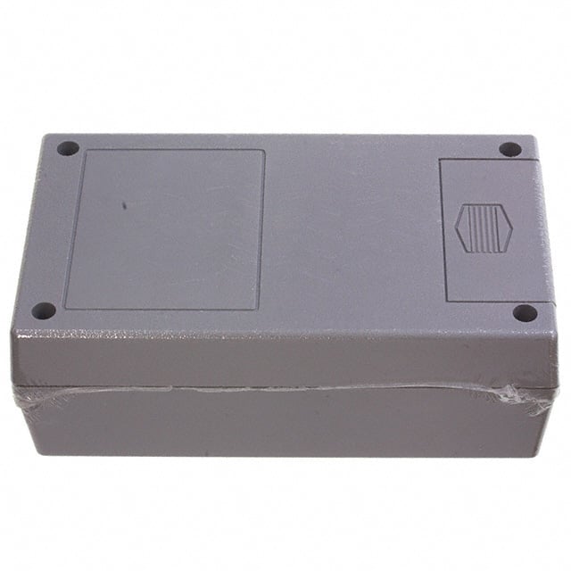 252I,GY BOX ABS GRAY 5.620"L X 3.250"W