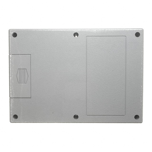 272RI,GY BOX ABS GRAY 6.880"L X 4.880"W