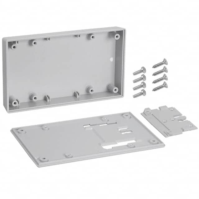 051W,GY BOX ABS GRAY 5.620"L X 3.250"W