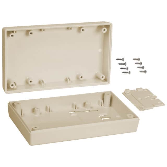151W,AL BOX ABS ALMOND 5.620"L X 3.250"W