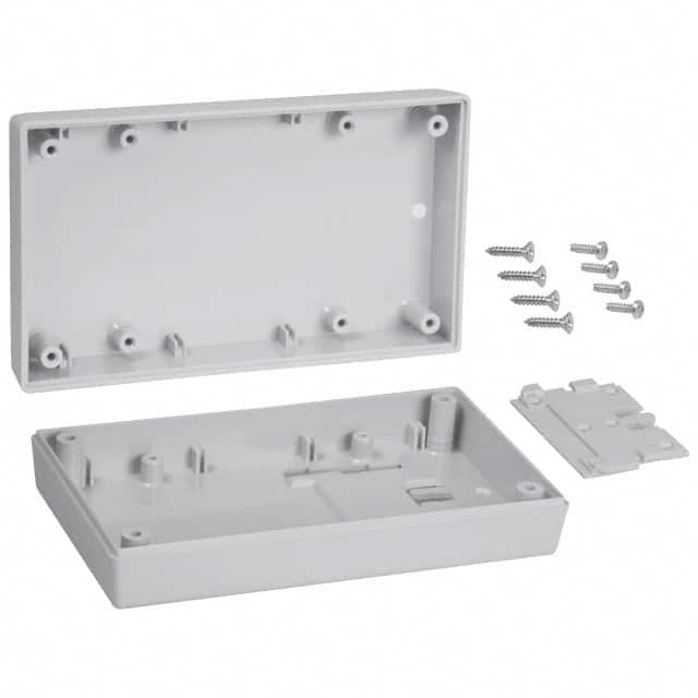 151W,GY BOX ABS GRAY 5.620"L X 3.250"W