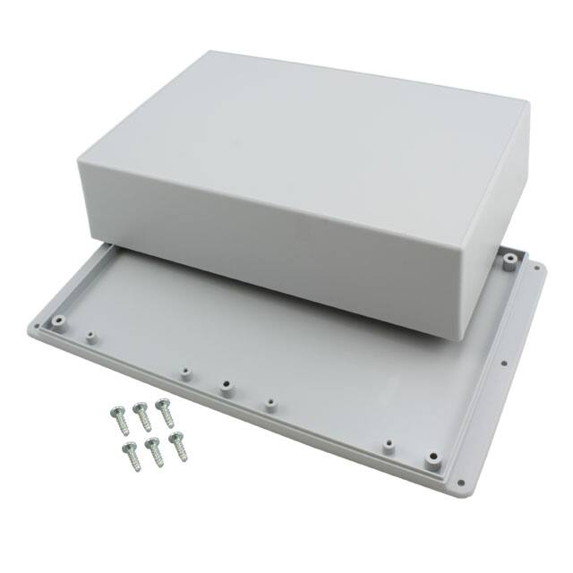WM094I,GY BOX ABS GRAY 9.500"L X 6.340"W