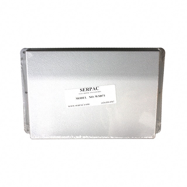 WM071,GY BOX ABS GRAY 6.880"L X 4.880"W