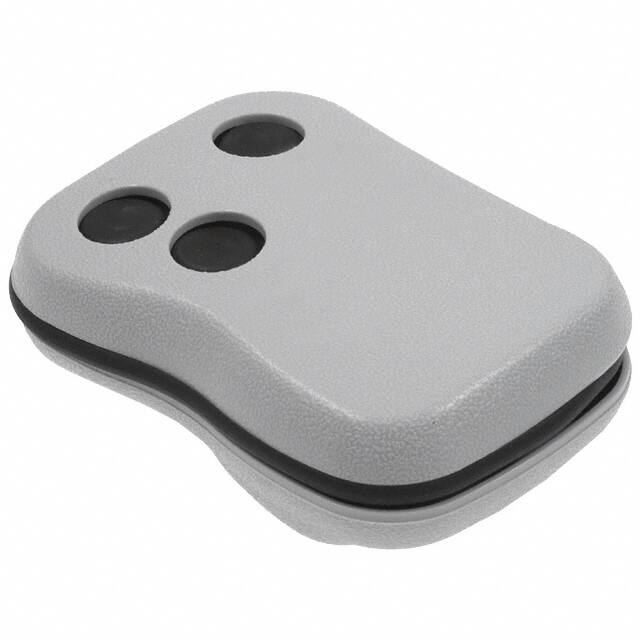 CA10B3,GY KEY FOB ABS GRAY 3.4"L X 2.56"W