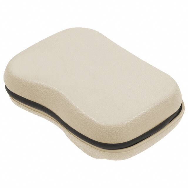 CA10B0,AL KEY FOB ABS ALMOND 3.4"LX2.56"W