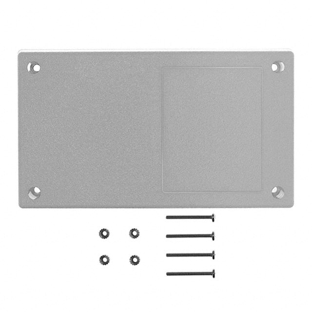 151RI,GY BOX ABS GRAY 5.620"L X 3.250"W