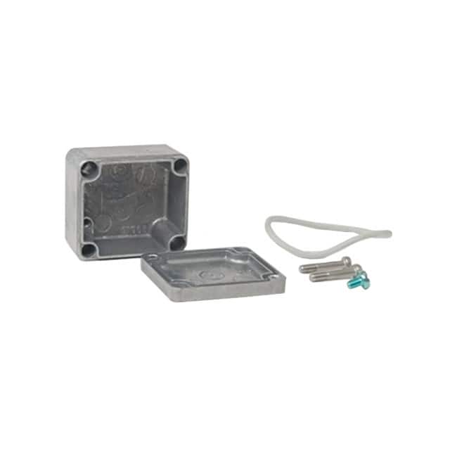 010505038 BOX ALUM UNPAINTED 1.97"LX1.77"W