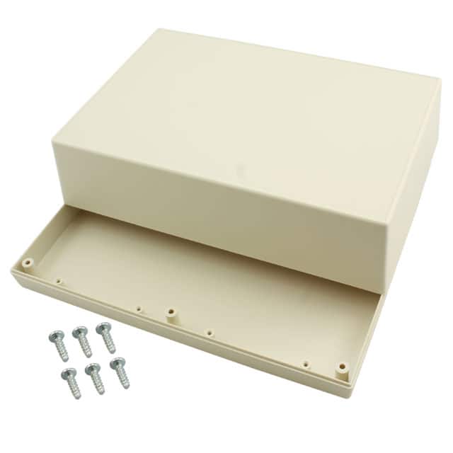 194I,AL BOX ABS ALMOND 9.500"L X 6.340"W