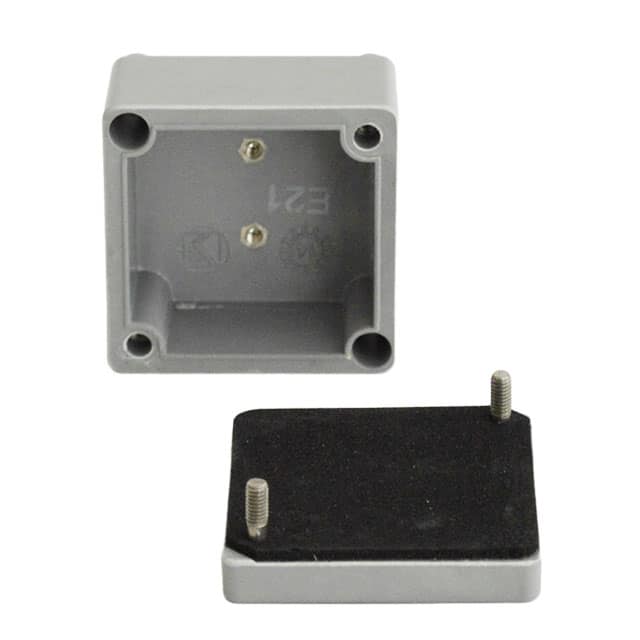 020606030 BOX FIBERGLASS GRY 2.17" X 2.17"