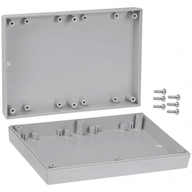 171I,GY BOX ABS GRAY 6.880"L X 4.880"W