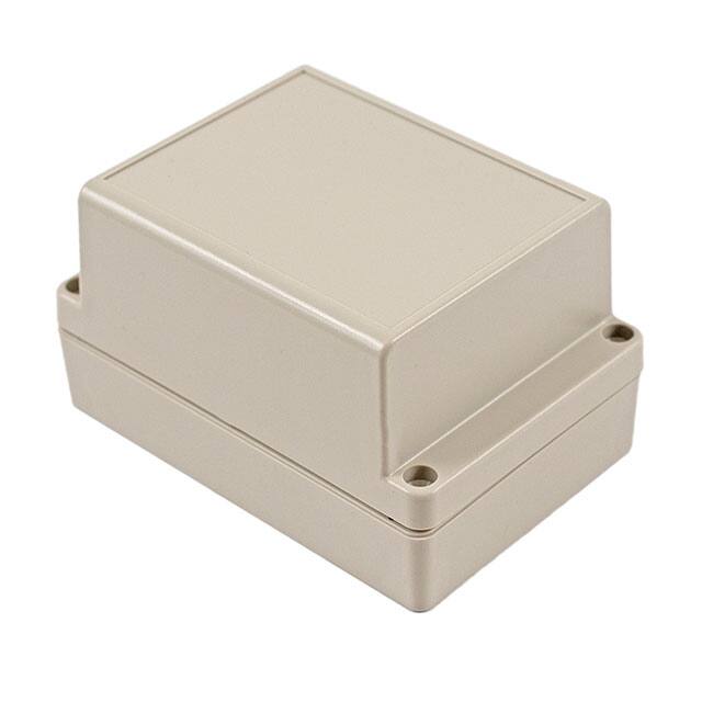 RP1145 BOX ABS GRAY 4.940"L X 3.390"W