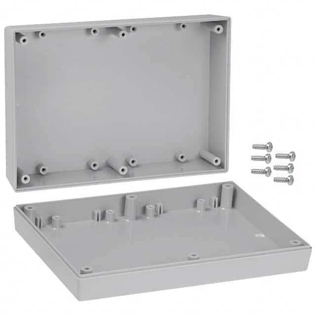 172,GY BOX ABS GRAY 6.880"L X 4.880"W