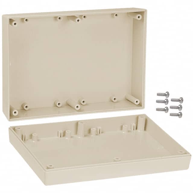 172,AL BOX ABS ALMOND 6.880"L X 4.880"W