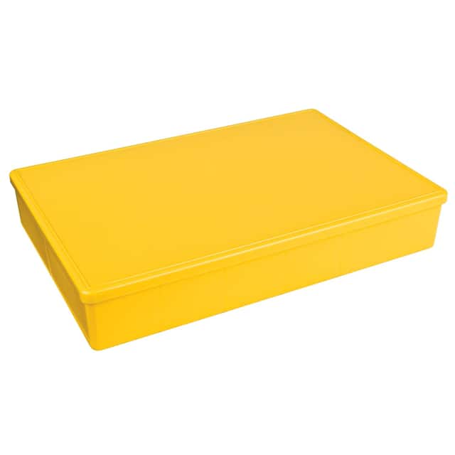 6722TF BOX PLAS YLW 13.750"L X 8.500"W