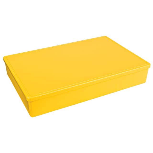 6718TF BOX PLAS YLW 12.750"L X 8.500"W