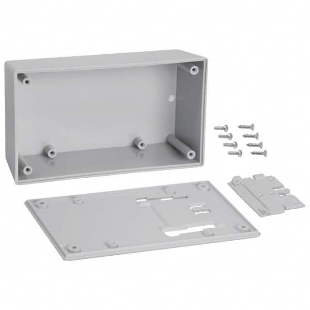 053W,GY BOX ABS GRAY 5.620"L X 3.250"W