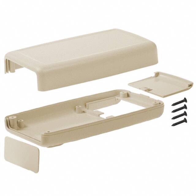 H67ACPC,AL BOX ABS ALMOND 4.940"L X 2.750"W
