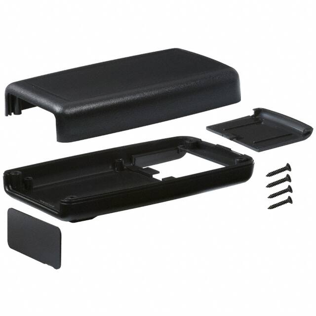 H67ACPC,BK BOX ABS BLACK 4.940"L X 2.750"W
